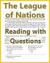 The League of Nations Reading with Questions
