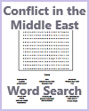 Conflict in the Middle East Word Search