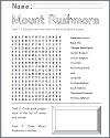 Mount Rushmore Activity Worksheet - Free to Print (PDF File)