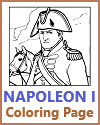 Napoleon I Coloring Page