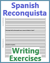 Spanish Reconquista Writing Exercises