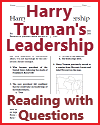 Harry Truman's Leadership Reading with Questions