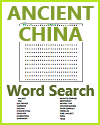 Tang and Song Dynasties Word Search Puzzle