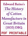DBQ - The History of Cotton Manufacture in Great Britain by Edward Bains, 1835