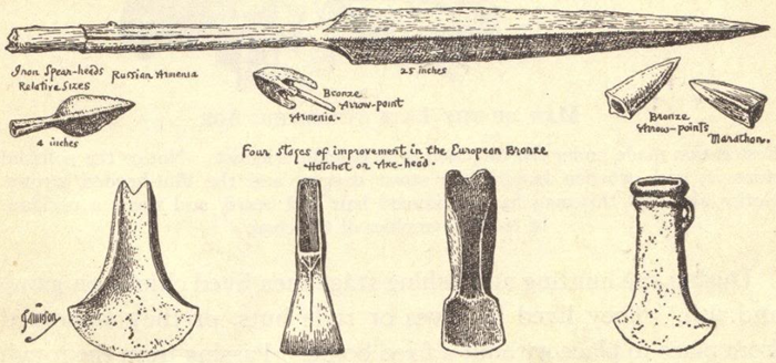 Bronze and Iron Age Weapons and Tools