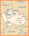 Political Map of the Czech Republic