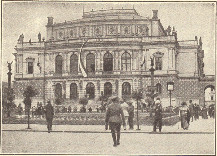 Czechoslovakian Parliament in Prague Following World War I
