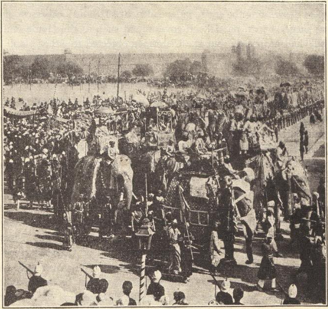 Indian Princes in the Durbar Procession, 1911