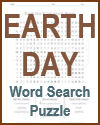Earth Day Word Search Puzzle