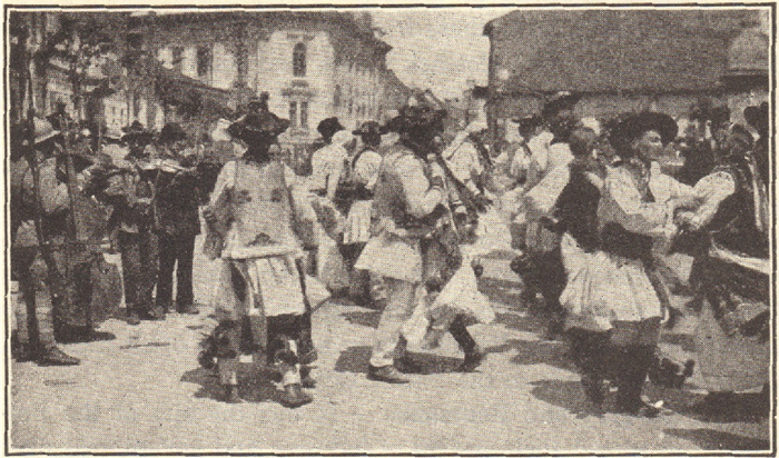 Bucharest Street Festival, circa 1920