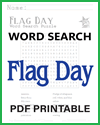 Flag Day Word Search Puzzle