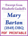 DBQ - Mary Barton by Elizabeth Gaskell, 1848