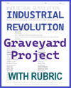 Industrial Revolution Graveyard Project with Instructions and Grading Rubric
