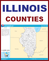 Map of Illinois Counties