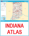 Indiana Atlas PDF Map of Populated Places