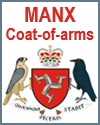Manx Coat-of-Arms - Mannin - Isle of Man