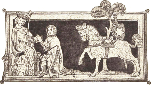 Vassal Paying Homage to the King