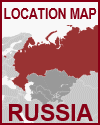 Global Location Map of Russia