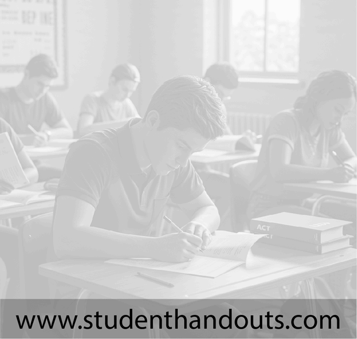 Grade 11 - Verbal Reasoning Test Prep for College Admissions Testing