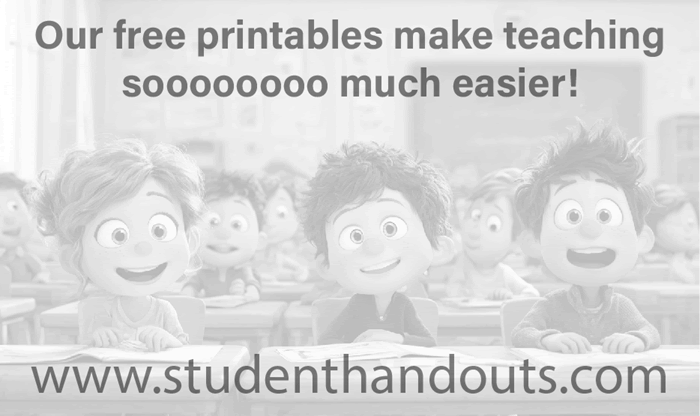 Free K-12 Printables