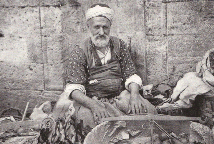 Fruit Vendor in Turkey, 1922