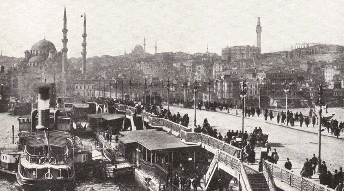 Galata Bridge Across the Golden Horn