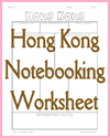 Hong Kong Notebooking Worksheet