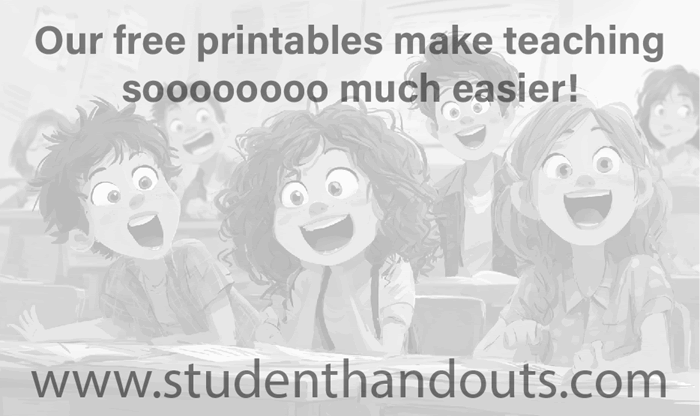Free K-12 Education Printables