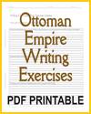 Ottoman Empire Writing Exercises