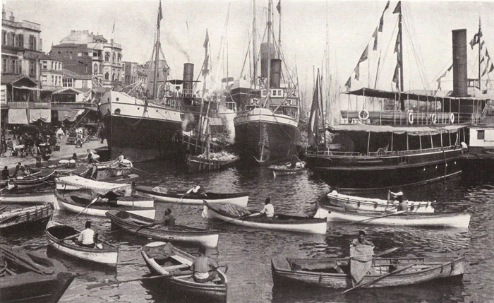 Busy Port of Stamboul (Istanbul)