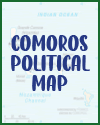 Comoros Political Map