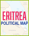 Eritrea Political Map