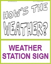 How's the weather? Sign