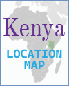 Kenya Global Position Map