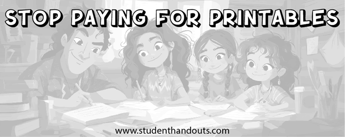 Free K-12 Printables for Teachers and Parents