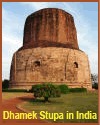 Dhamek Stupa in India