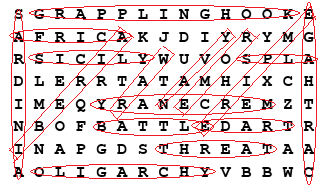Punic Wars History Workbook Word Search Puzzle Answer Key #1