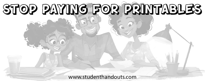 Free K-12 Printables for Educators