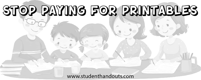 Free K-12 Teaching Printables